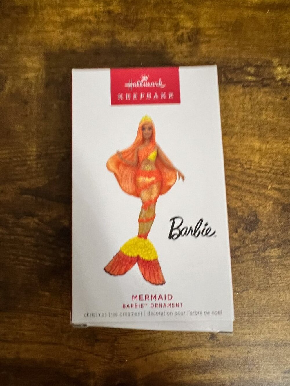Mermaid Barbie Ornament. Christmas. Hallmark Keepsake. Used.